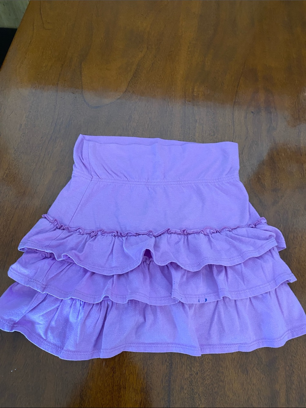 Lilac Tiered Ruffle Women's Skorts